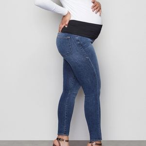 GOOD AMERICAN Good Leg Maternity Skinny Jeans sz 8/29